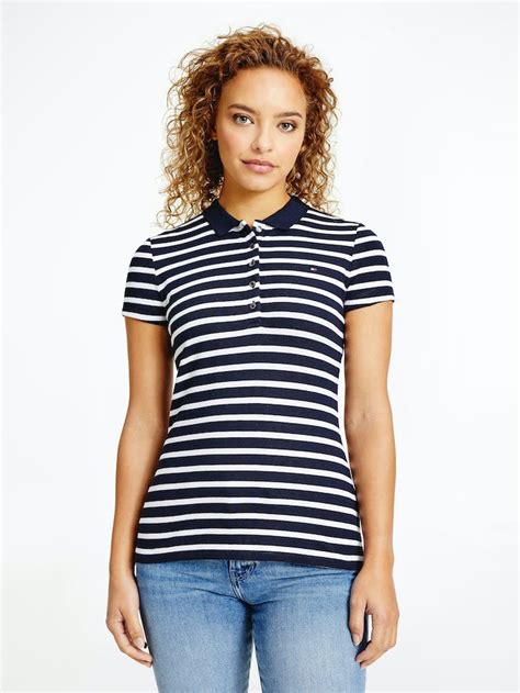 polo tommy hilfiger feminina replica|tommy hilfiger striped polo shirt.